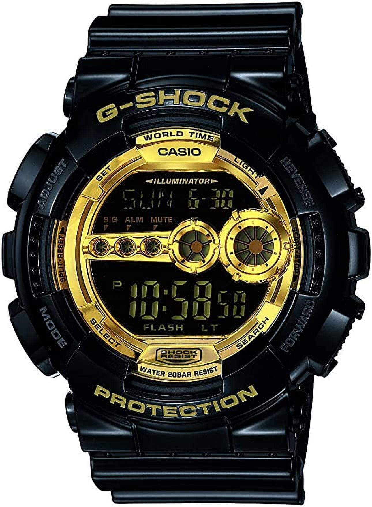G-Shock Aviation Black Dial Red Resin Watch GA1000-4B