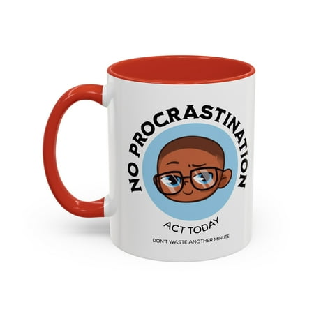 

No Procrastination with Little Notary Derrick Mug 11oz