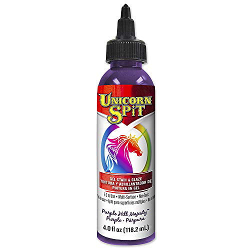 Unicorn Spit 4oz Gel Stain & Glaze - Purple Hill Majesty