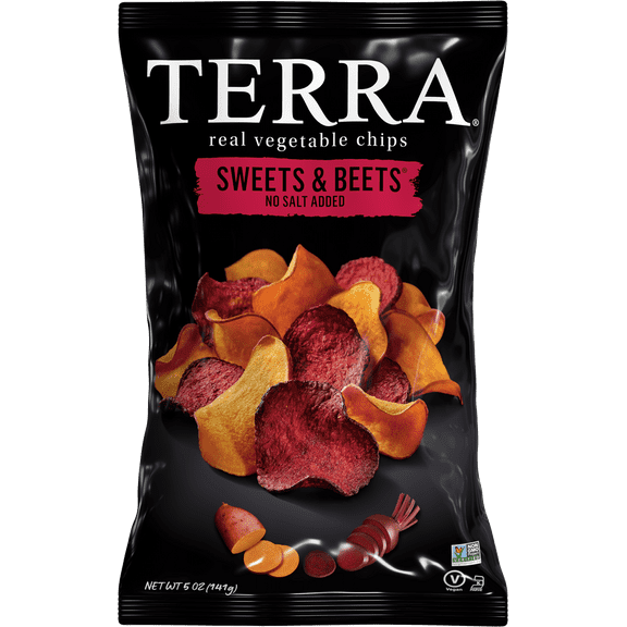 Pack of 12, Terra Chips Sweets & Beets Vegetable Chips, 5 oz