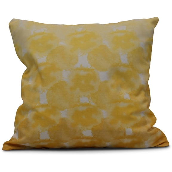 Simply Daisy Beach Clouds Geometric Print Outdoor Pillow