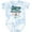 Tie Dye Blue, variant on Inktastic Future Bow Fisher Hunting Fishing Boys Baby Bodysuit