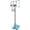 Blue, variant on Teenagers Height Adjustable 5.6-7 'Basket 28" Backboard Portable Basket System for Indoor and Outdoor use