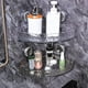 thumbnail image 1 of Estante de Almacenamiento con Ventosa Water Ripple - Organizador de Baño de Pared Sin Taladros con Orificios de Ventilación - Admite Champú, Cepillo de Dientes y Artículos de Tocador - Se Adapta a Su, 1 of 7