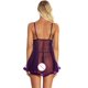 thumbnail image 3 of Gibobby Lencería mujer erótica Conjunto de Lencería Sexy de Colegiala, Pijamas Caseros Sexy para Mujer, Ropa de Encaje Regalo de Aniversario(Morado, XG), 3 of 5