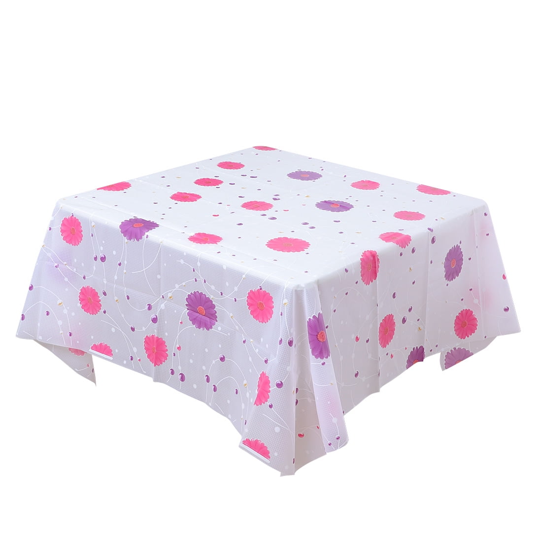 Table Cloth Square Vinyl Oil Stain Water Resistant Tablecloth 60" x 60