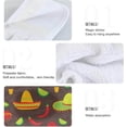 thumbnail image 5 of SKYSONIC Chili Pepper Mexican 2Pcs Hanging Hand Towels with Hanging Loop, Absorbent Hand Towels Soft Thick Dish Cloth Hand Towels for Kitchen Bathroom, with Hanging Loop, 12"x17", 5 of 6