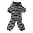 thumbnail image 2 of Pyjama de Chien Rayé, Polyvalent Confortable à la Mode Attrayant Pyjama de Chien pour le Printemps pour les Séances Photo XS, S, M, L, XL, 2 of 8