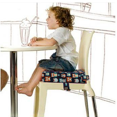 thumbnail image 2 of Silla de comedor para niños, asiento elevado para estudiantes, cojín antitirones, dibujos animados, lavable a máquina, ajustable, 2 of 4