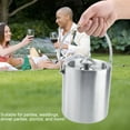thumbnail image 1 of Ice Container, Freezer Ice Bucket, Outdoor Bar Accessories Portable For Parties Camping Picnics Weddings, 1 of 8