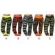 thumbnail image 2 of Yuarrent Pantalones adelgazantes de Yoga de camuflaje para mujer, pantalones deportivos de viaje para interiores y exteriores, mallas deportivas Uniforme atlético Amarillo L, 2 of 6