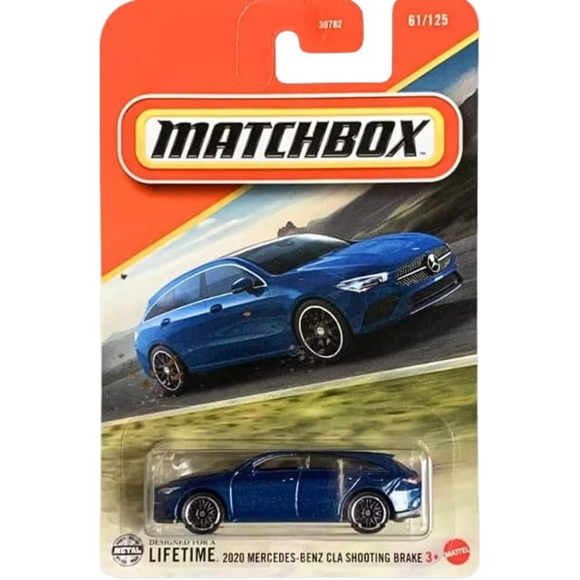 Auto de colección Diecast Matchbox a escala 1:64 Mercedes-Benz CLA