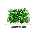 thumbnail image 3 of Expandable Faux Ivy Privacy Fence Screen with Wood Trellis, Retractable Garden Balcony Patio Decor for Backyard, Wedding, Outdoor Wall and Home Decoration, 3 of 7