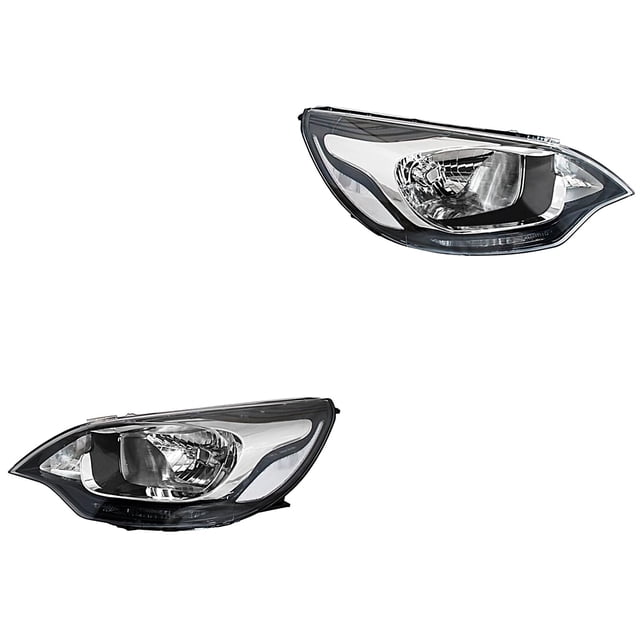 Par de Faros Rio 2012 A 2017 Kia TYC .