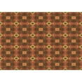 thumbnail image 1 of Ahgly Company Indoor Rectangle Patterned Tomato Sauce Red Area Rugs, 3' x 5', 1 of 6