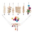 thumbnail image 2 of Parrots Chewing Toy, Exercise Bird Toys  Free Colorful With Bell For Lovebirds, 2 of 8