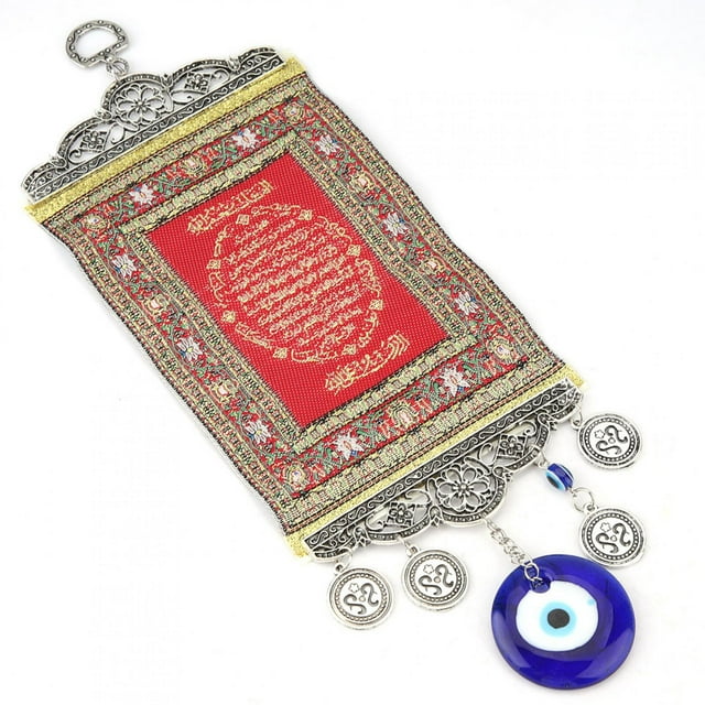 Blue 4.3x3.9x0.4in Blue Evil Eye Pendant, Evil Eye Pendant, For Car Decor Home Decor