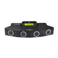 thumbnail image 2 of Jacmui Projecteur Laser RVB 1,8 W en Forme d'Éventail pour Scène Intérieure DMX512 4 Objectifs, 2 of 5