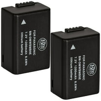 BM Premium 2 DMW-BMB9 Batteries for Panasonic Lumix DC-FZ80, DMC-FZ40K, DMC-FZ45K, DMC-FZ47K, DMC-FZ48K, DMC-FZ60 DMC-FZ70 DMC-FZ100 DMC-FZ150 Cameras