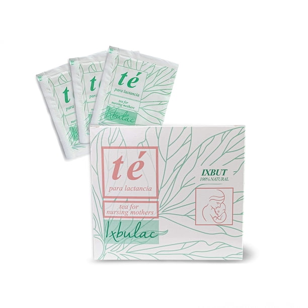 TÉ DE LACTANCIA IXBULAC (1 Pack) | Producto para la lactancia, ayuda a aumentar el suministro de leche materna. Sin ingredientes adicionales 100% Hoja Ixbut Natural y Orgánica