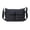 Black, variant on Multi-Pocket Nylon Crossbody Shoulder Bag, Black/Olive Green, Water Resistant Messenger Bag for Men & Women