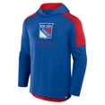 thumbnail image 2 of Men's Fanatics Blue New York Rangers Meta Game Transitional Pullover Hoodie, 2 of 3