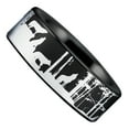 thumbnail image 6 of Wolf Pack Tungsten Carbide Ring, 6 of 11
