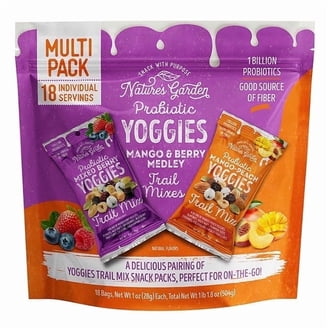 Nature's Garden Probiotic Mixed Berry Yogurt Fruit Snacks, 24 Pack