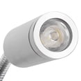 thumbnail image 2 of Lámpara de pared LED flexible de 1W Luz de lectura de luz nocturna montada en la pared ajustable para dormitorio 85V-265V EOTVIA NO, 2 of 6