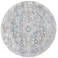 thumbnail image 2 of Safavieh Dream Elisa Abstract Area Rug, Gray/Blue, 6'7" x 6'7" Round, 2 of 10