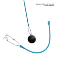 thumbnail image 3 of Downrigger Poids Snubber Absorbant les Chocs Équipement de Pêche Portable en Acier Inoxydable Robuste, 3 of 8