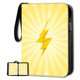 thumbnail image 1 of Carpeta para cartas ShrewdYuya de 900 bolsillos, impermeable, de PU, con cierre de cremallera, 1 of 7