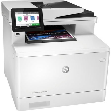 HP - LaserJet Pro M479fdn Color All-In-One Laser Printer - White