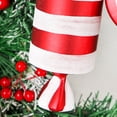 thumbnail image 2 of Colgante de caramelo de 15 cm piruletas artificiales de PVC adorno colgante para árbol de Navidad (E) JShteea Libre de BPA, 2 of 8