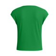 thumbnail image 4 of Posijego Girls Short Sleeve Tops Summer Crop Tops Square Neck Slim Going out Basic Tee Shirts for Little Girls, 4 of 8