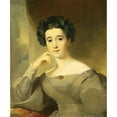 thumbnail image 3 of Thomas Sully 15x17 Black Modern Framed Museum Art Print Titled - Mrs. William Griffin (1830), 3 of 5