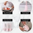 thumbnail image 4 of 5 Pcs Silicone Cooking Utensils Kitchen Utensil Set-Heat Resistant-Kitchen Gadgets Cookware Set., 4 of 5