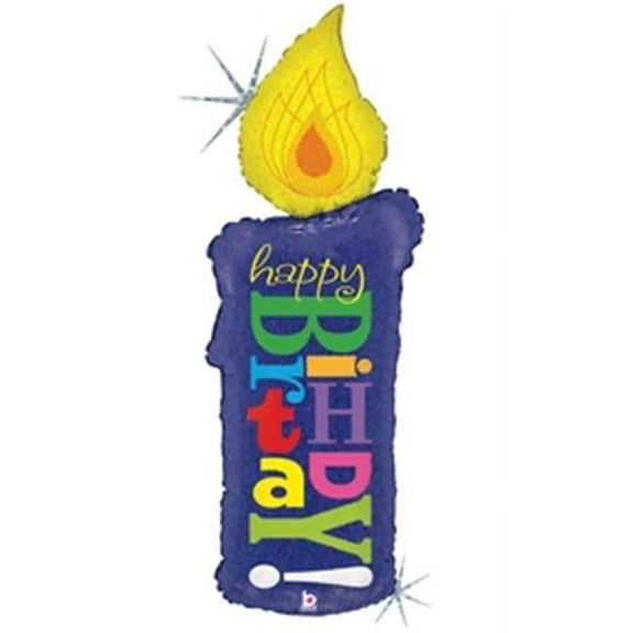 Burton & Burton 41" Birthday Candlestick Balloon