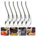 thumbnail image 2 of 6Pcs Stainless Steel Caviar Spoons Cooking Gadgets Small Slotted Spoons, 2 of 5