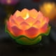 thumbnail image 5 of Luz Nocturna Simulación Creativa Lotus Romántico Buda Lámparas De Mesa Rosa, 5 of 8