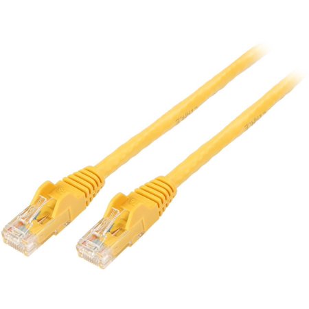 UPC: 0065030868884 | StarTech N6PATCH6YL StarTech.com Cat6 Patch Cable – 6 ft. – Yellow Ethernet Cable – Snagless RJ45 Cable – Ethernet Cord – Cat 6 Cable – 6 ft.