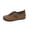 Coffee, variant on NexTorq Women's Mary Jane Shoes Retro Low Cut Soft Sole Casual Footwear Comfortable Business Office Work Flats Shoes, Khaki, 38