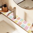 thumbnail image 2 of Yayeee Faucet Mat for Kitchen Sink 14.7" Diatomite Long Splash Guard Pad, Cute Gummy Bears Pattern, 2 of 7