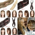 thumbnail image 6 of SEGO Braid Headband Chunky Braided Hair Band for Women Kids Synthetic Plaited Hairband Braiding Hairpiece Classic Wide Elastic Stretch Hairband, 6 of 8