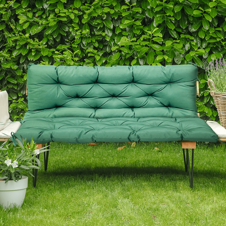 Outdoor Waterproof Fabric 2 3 4 Seater Bench Pad Garden Furniture Seat  Cushion