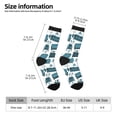 thumbnail image 2 of Vsdgher Modern Furniture Crew Socks for Men & Women, Breathable Casual Athletic Ankle Socks, 2 of 6