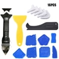 thumbnail image 1 of Caulk Remover Tools - 16 Pieces Silicone Caulk Kit, Silicone Caulk Straightener,, 1 of 5