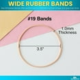 thumbnail image 2 of 1InTheOffice Rubber Band #19, Heavy Duty Rubber Bands, Beige, Size 19, 1640 Pack, 2 of 8