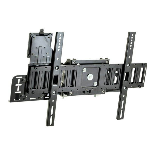 Ergotron SIM90 Signage Integration Mount - Mounting kit (wall bracket, mounting brackets, quick release VESA plate) - for LCD display / CPU - black - screen size: from 32"