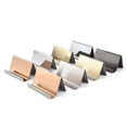 thumbnail image 5 of koolsoo 2xBusiness Card Holders Name Stand Collection Rack Organizer Rose Gold H, 5 of 6